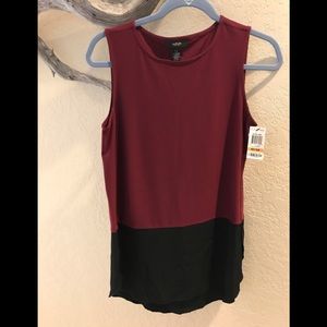 Alfani Long Sleeveless tunic top size Small Petite